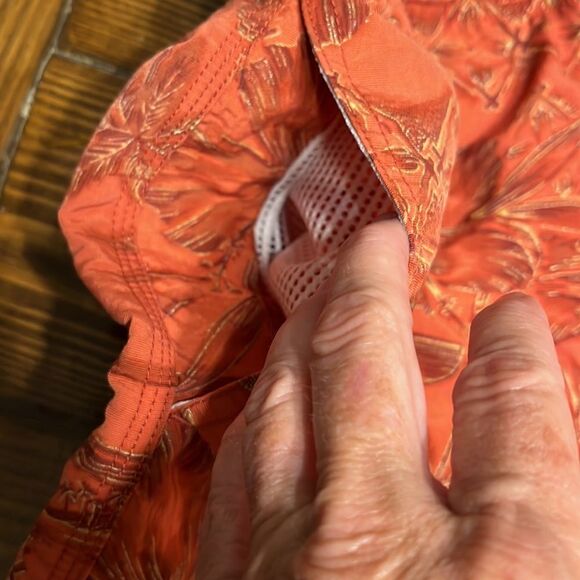 NWOT QUIKSILVER Silver Edition Mens Swimwear Burnt Orange and Gold - Picture 5 of 8